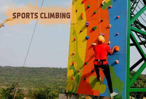 Sports Climbing Adventure Activity